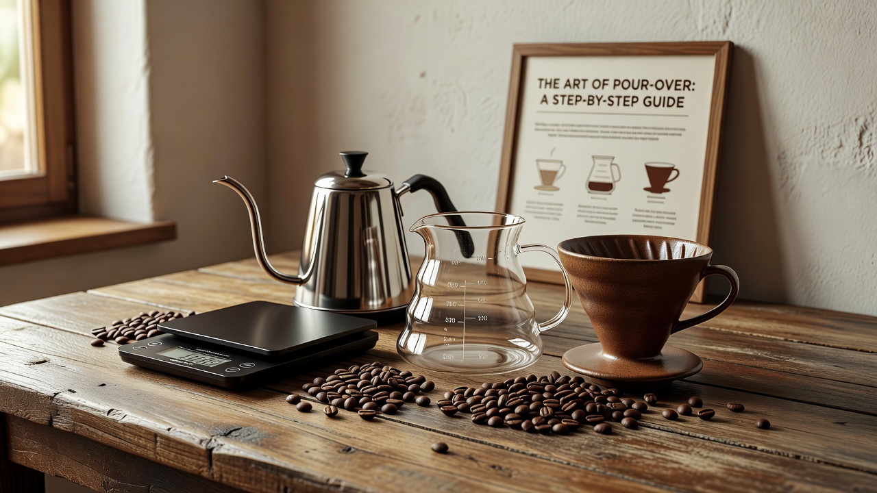 Equipamiento barista: báscula, hervidor y molino